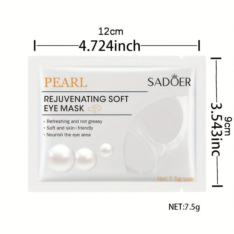 Pearl Serum Under Eye Mask Reduce Dark Circles Puffiness Wrinkles