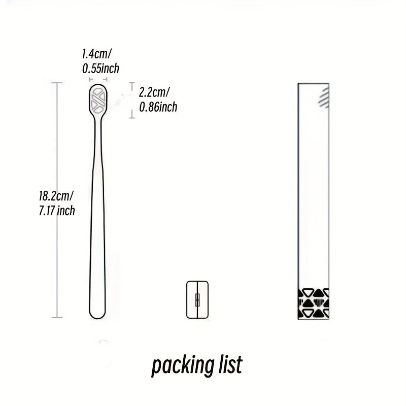 Soft Bristles Toothbrush for Sensitive Teeth 4pcs