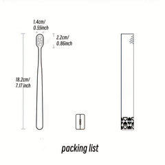 Soft Bristles Toothbrush for Sensitive Teeth 4pcs
