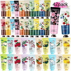 42 Plant Fragrance Hand Cream Set Mini Hand Lotion Bulk For Women