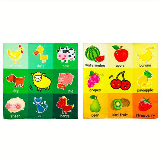 Vision Cloth Book for Kids Baby Infant