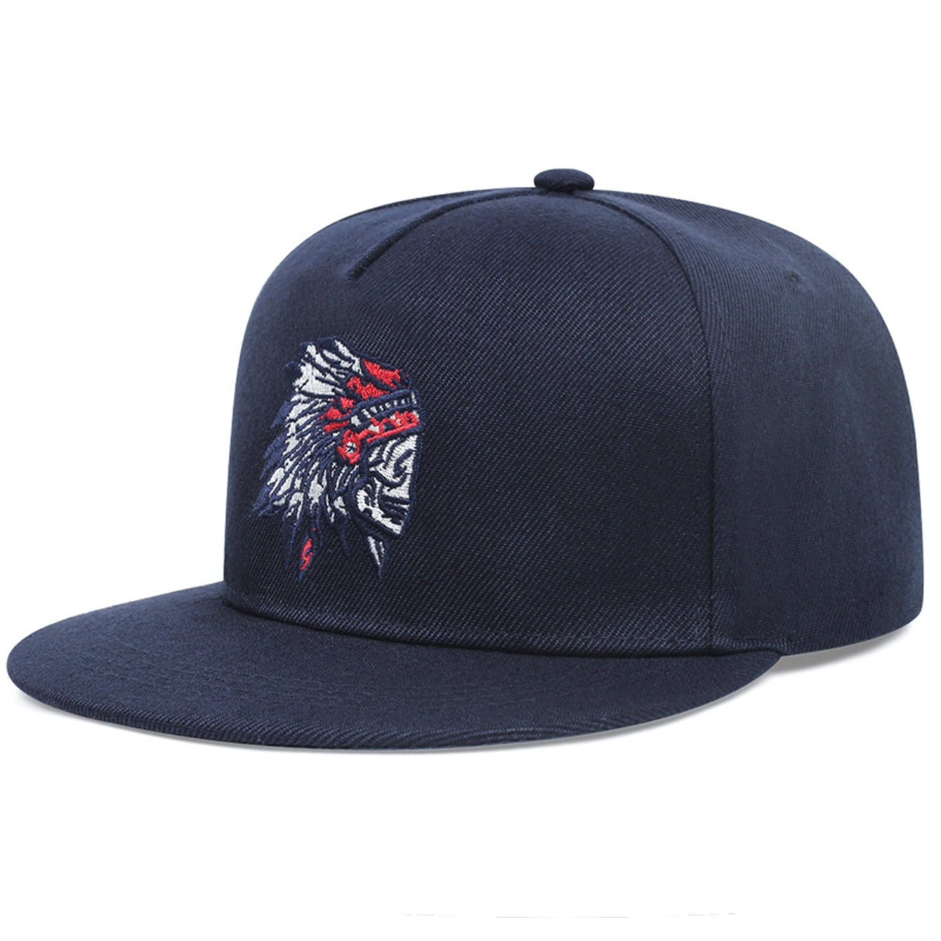 Indians Embroidery Navy Baseball Cap