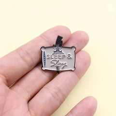 Pierce Pillow Brooch Lapel Pin for Men