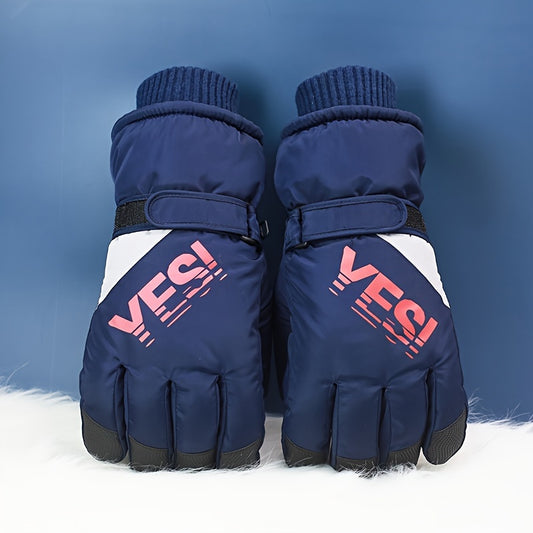 Men's YES Touch Screen Skiing Gloves Windproof Waterproof Touch Screen Gloves