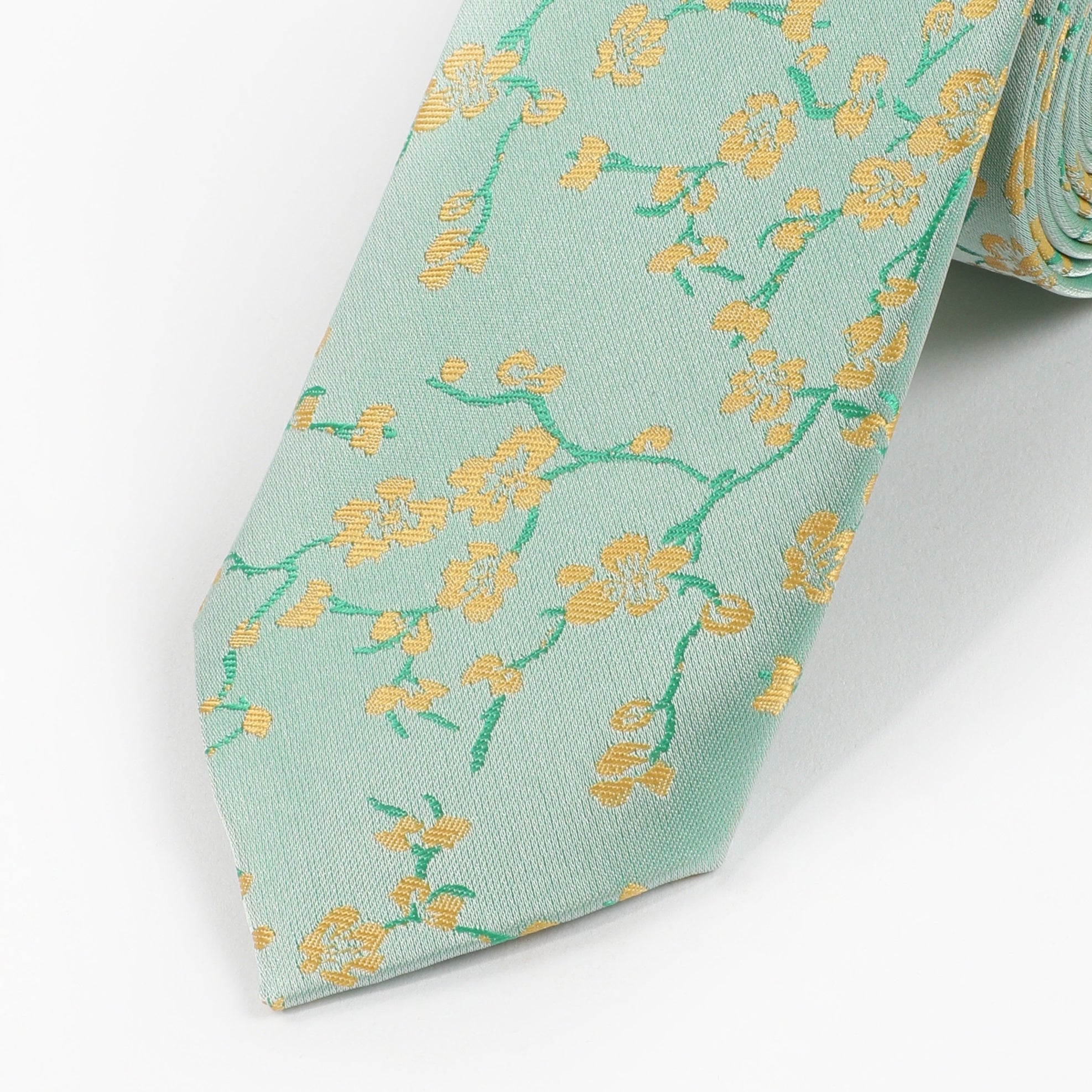 Men's Casual Business Floral Pattern Tie for Husband Boyfriends Birthday