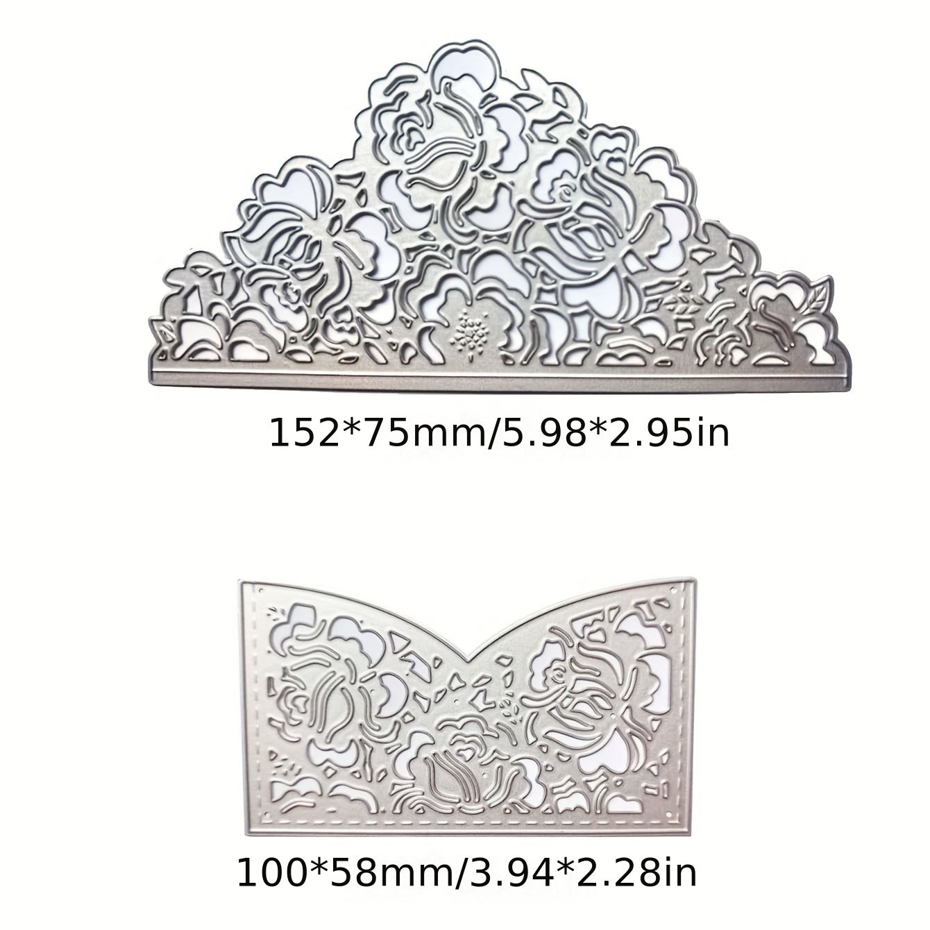 Rose Pattern Die Cuts Metal Die Cuts For DIY Craft