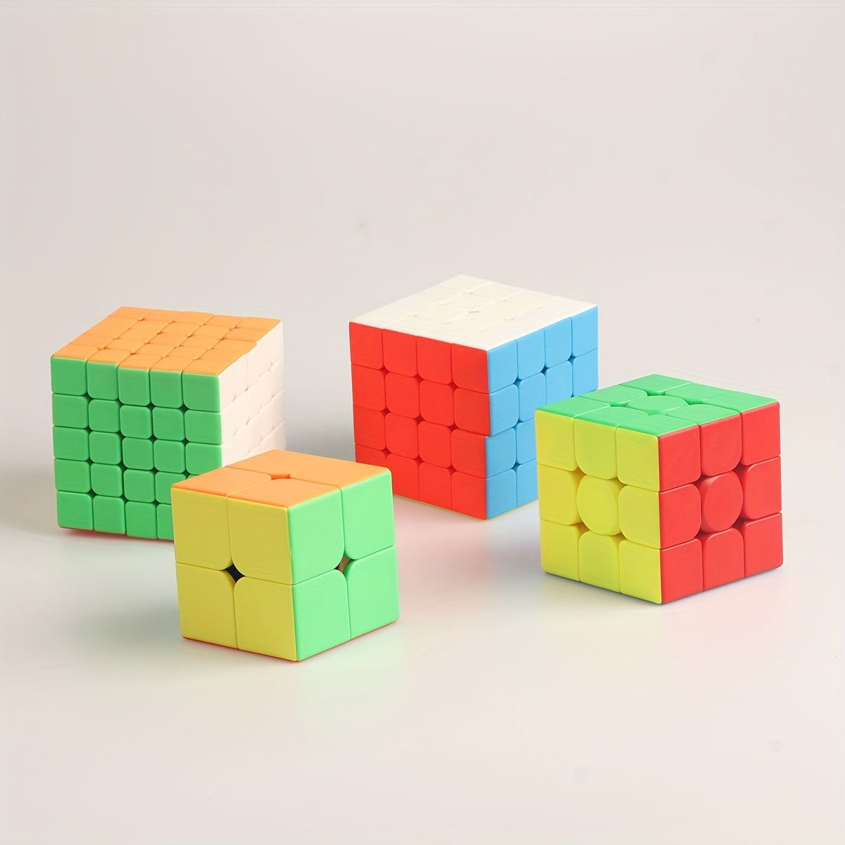 Fun Pyramid Cube 2x2 3x3 4x4 5x5 Puzzle Toy Educational Brain Teaser