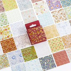 45pcs Retro Painting Stickers Scrapbook Journal Laptop Water Bottle Phone