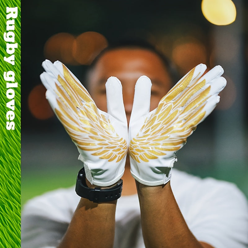 Football Gloves Non Slip Comfortable Sports Catching Gloves