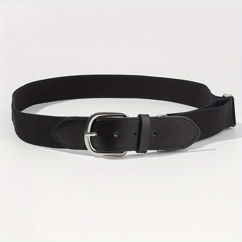 Adult Baseball Softball Uniform Belts Braided Elastic PU Belts