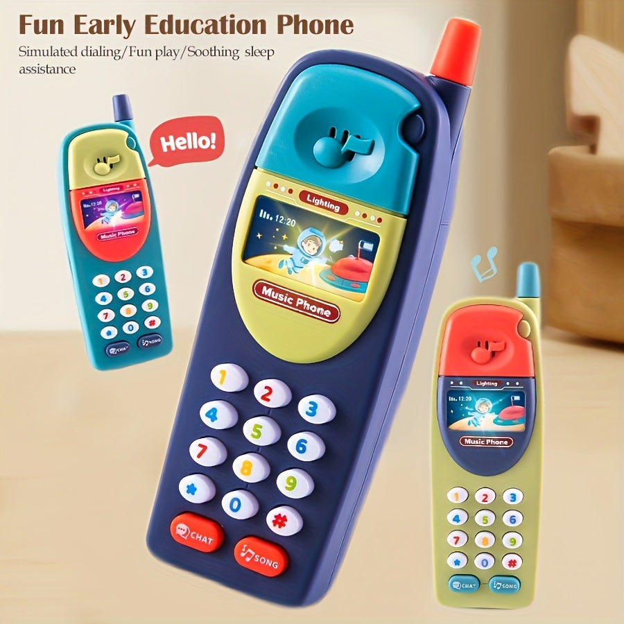 SHIMIRTH Kids Toy Phone Learning Music Player Interactive Games