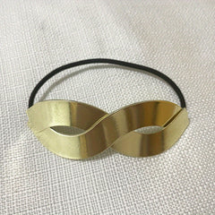 Metal Buckle Hair Tie High Elasticity Hair Rope Ponytail Hair Ring