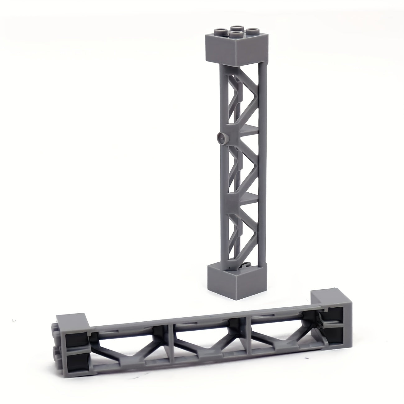 2pcs Four ABS Support Column Stand DIY Building Block Decorative Desktop Tower