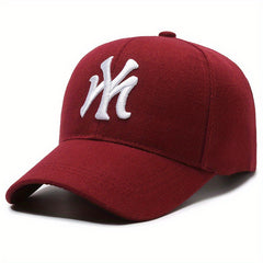 Gothic Letter Embroidered Baseball Cap Hip Hop Dad Hat Adjustable Sports Sun Hat