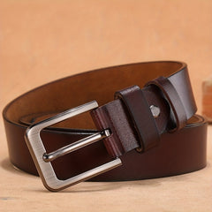 Men's Adjustable Leather Belt For Father Christmas Gift