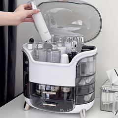 Clear Makeup Storage Box Dustproof Cosmetic Organizer