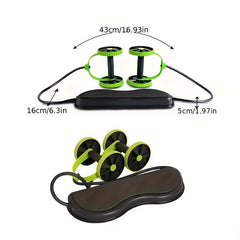 Multifunctional Ab Roller with Tension Rope
