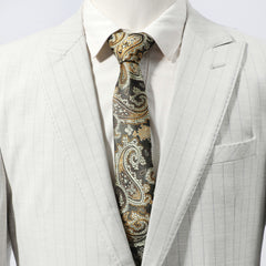 Men's Silk Necktie Floral Business Wedding Party Gift For Men