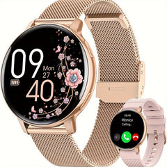 Wireless Calling Smartwatch IP68 Waterproof Women's Health Tracker