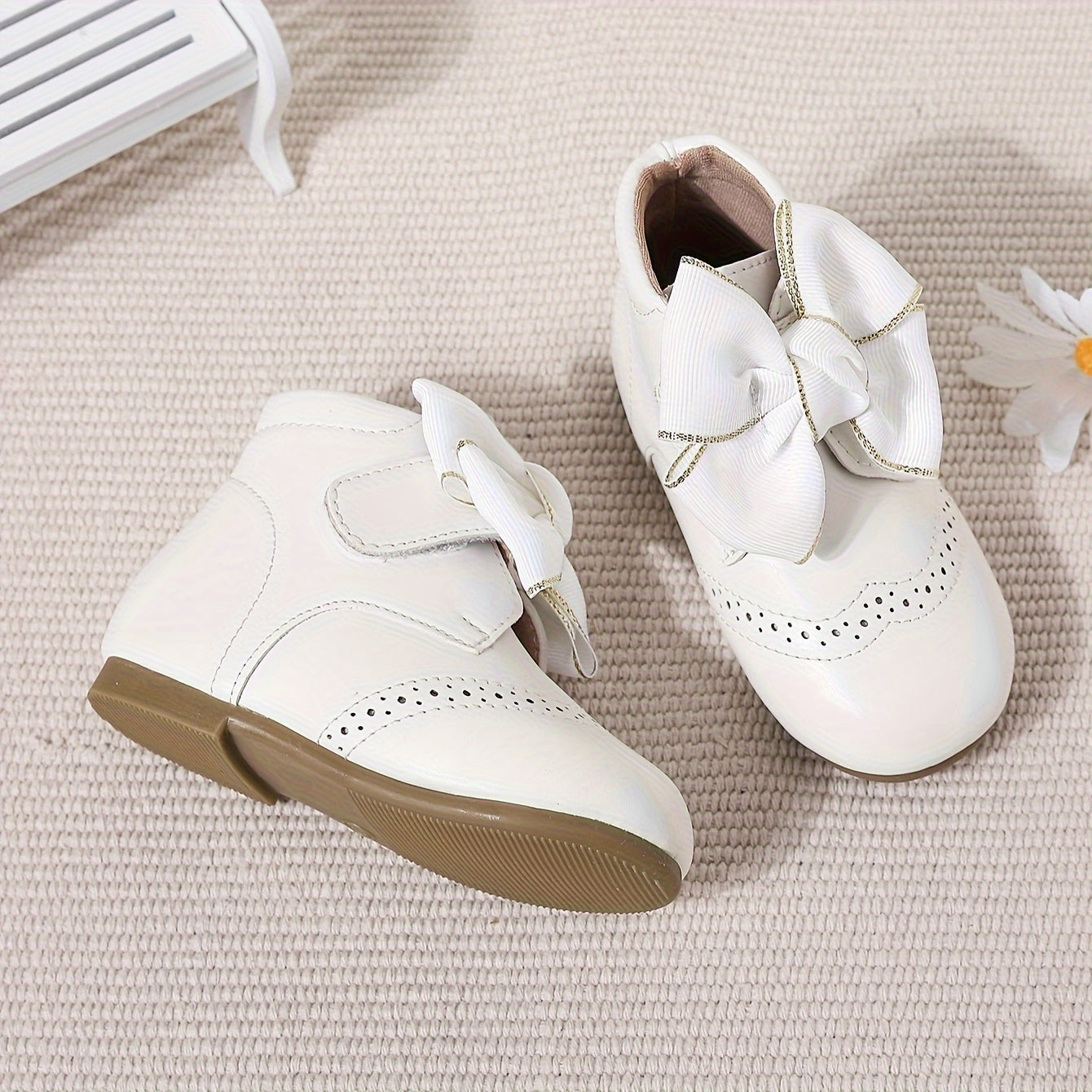 Girls Bowknot Boots Spring Fall Winter