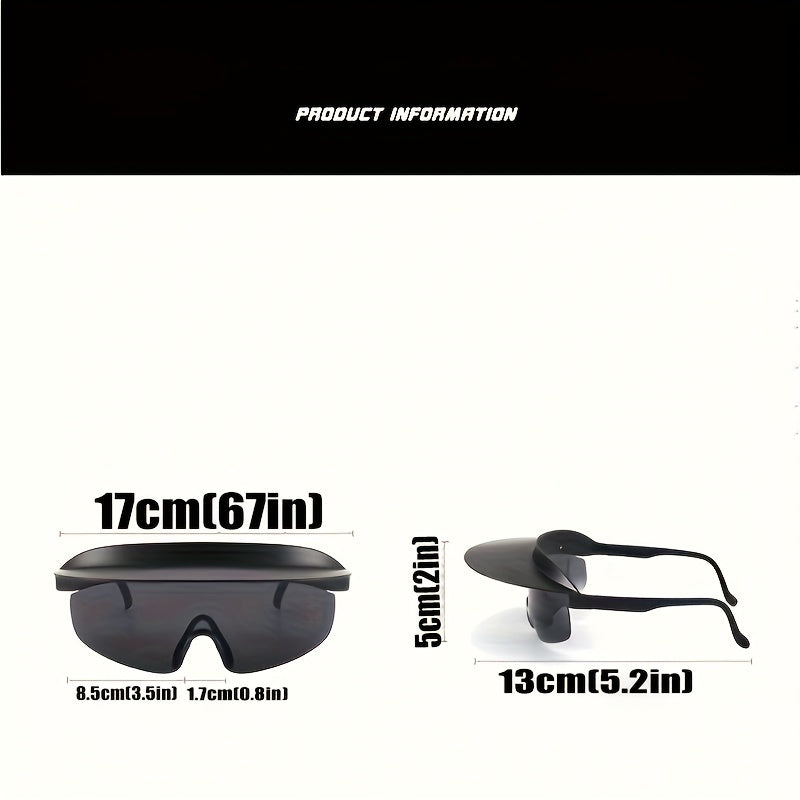 Large Frame Cycling Sunglasses For Men UV resistant Sports Tourism Glasses
