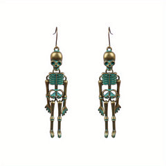 Metal Skull Charm Halloween Jewelry Gift