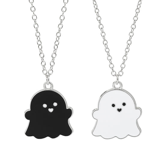 Men's Ghost Alloy Pendant Necklace