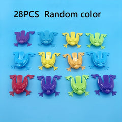 Pack of 10 Mini Jumping Frogs Finger Dexterity Game for Kids