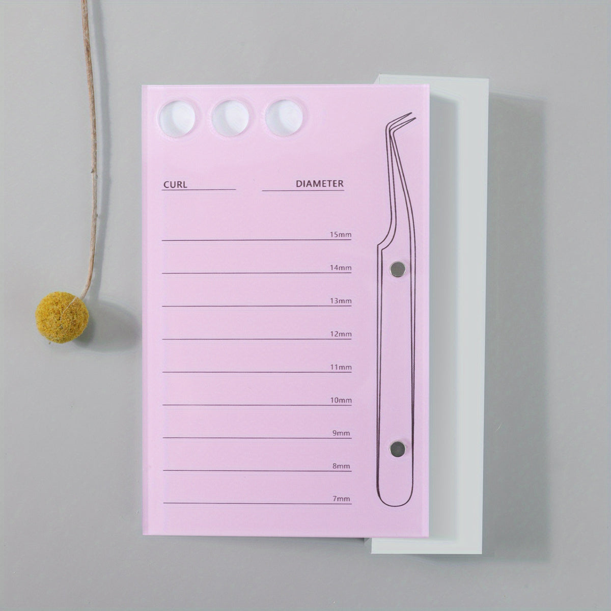 Eyelash Grafting Display Board 1pc