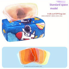 Infant Toys Cloth Book Tissue Box Early Education Toys
