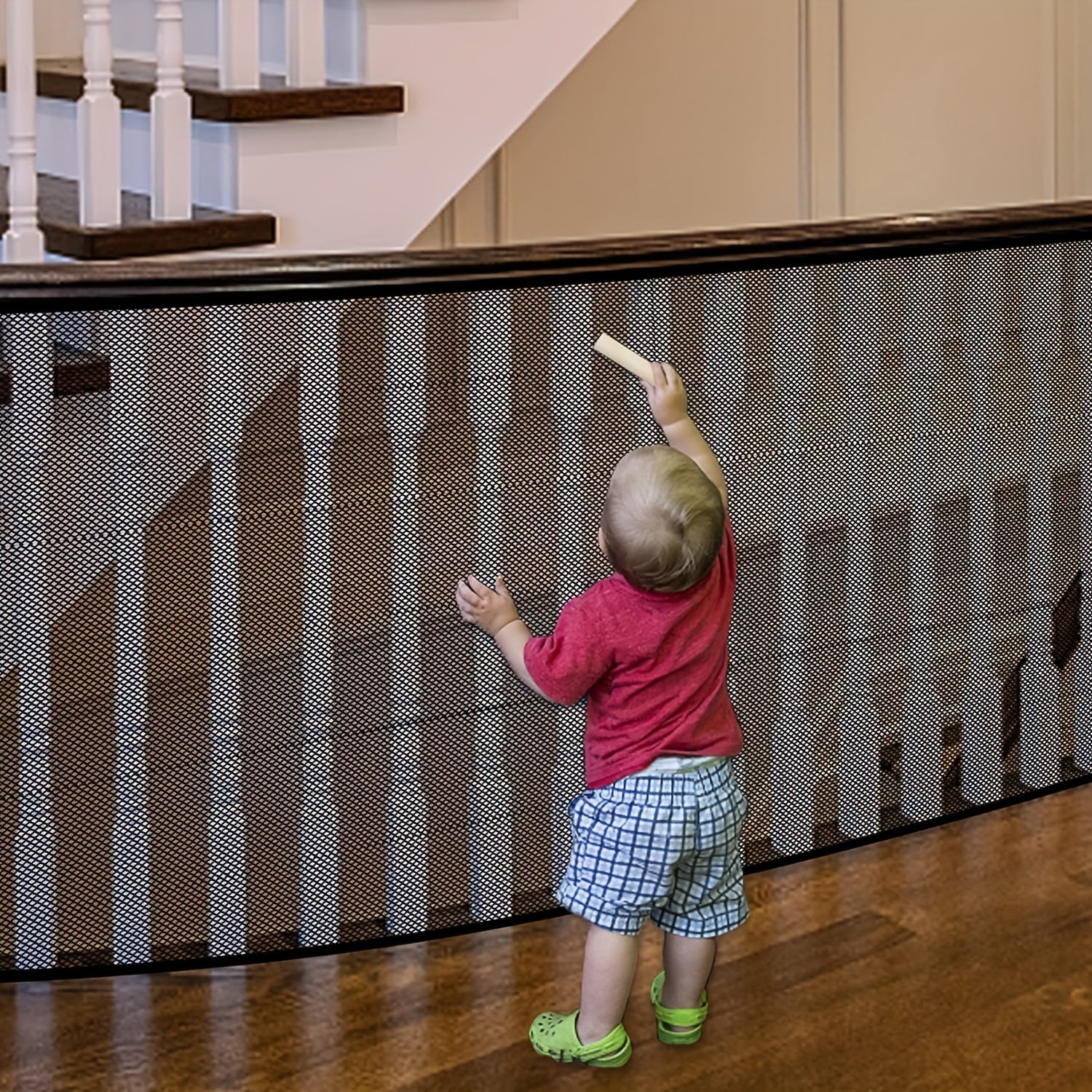 Stair Banister Guard 6.5ft X 2.4ft Baby Safety Net