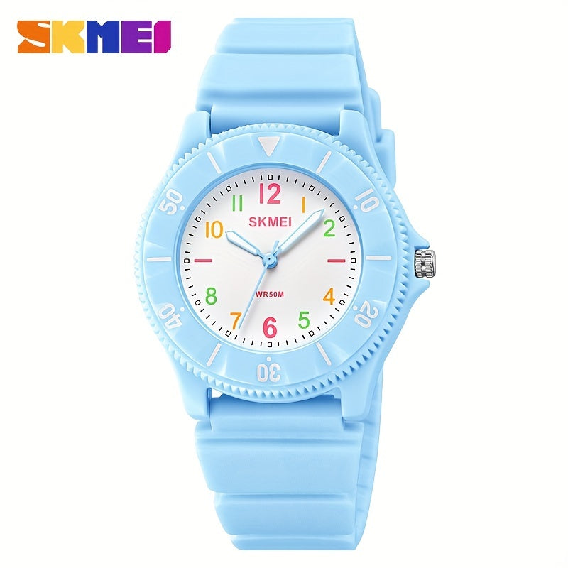 Waterproof Round Wrist Watch for Kids