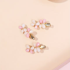 3pcs Butterfly Hair Clip Alloy Duck Billed Clip Sweet Hair Clip