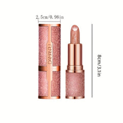 Glitter Star Lipstick Nourishing Makeup Waterproof Long Lasting Cosmetic Jelly