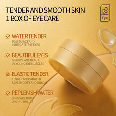 30 Pairs Under Eye Patches Golden Mask for Dark Circles & Puffiness
