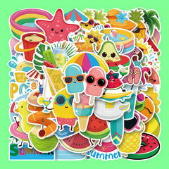 48pcs Graffiti Stickers for DIY Projects, Water Cups, Mobile Phones