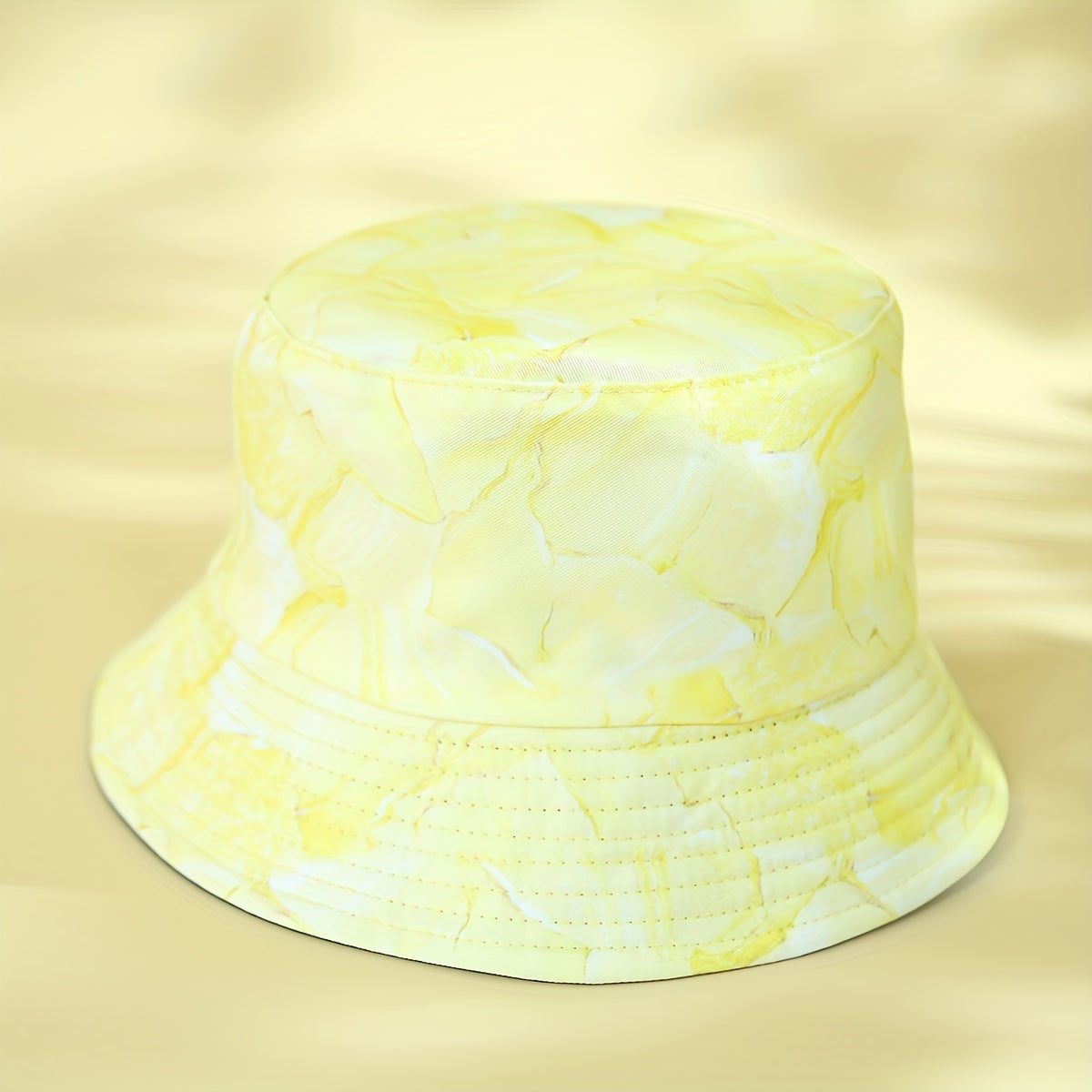 Tie Dye Print Bucket Hat Reversible Lightweight Breathable Unisex Sun Hats