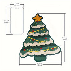 1pc Christmas Drink Coasters Cup Mats Home Decor Kitchen Gadgets