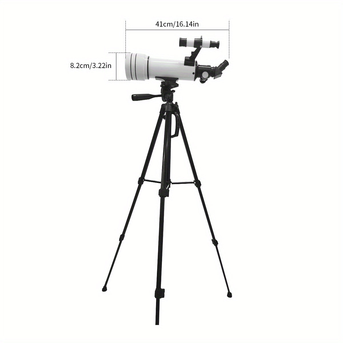 High Def 70mm Telescope, 99X Zoom, Manual Focus