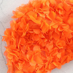 Orange 3D Flower Swim Hat for Women