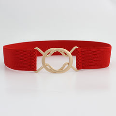 Women Stretchy Skinny Waist Belt Elastic Belt For Jeans Dresses