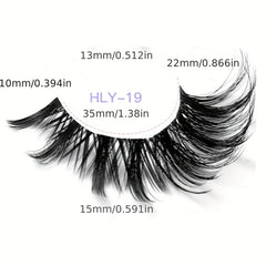 7 Pairs Little Devil Style Lashes Extension Fox Eye False Eyelashes