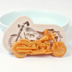 1pc 3D Motorcycle Silicone Mold for Baking Fondant Cake Decorating