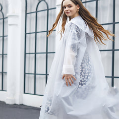 Transparent Raincoat for Outdoor Travel Eco Friendly Waterproof