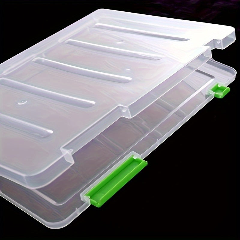 A4 A5 Plastic Transparent File Box Document Storage