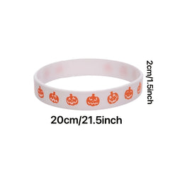 Halloween Silicone Bracelet Waterproof Wristband Halloween Gift