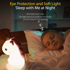 Smart Voice Night Light Lamp for Baby Gift