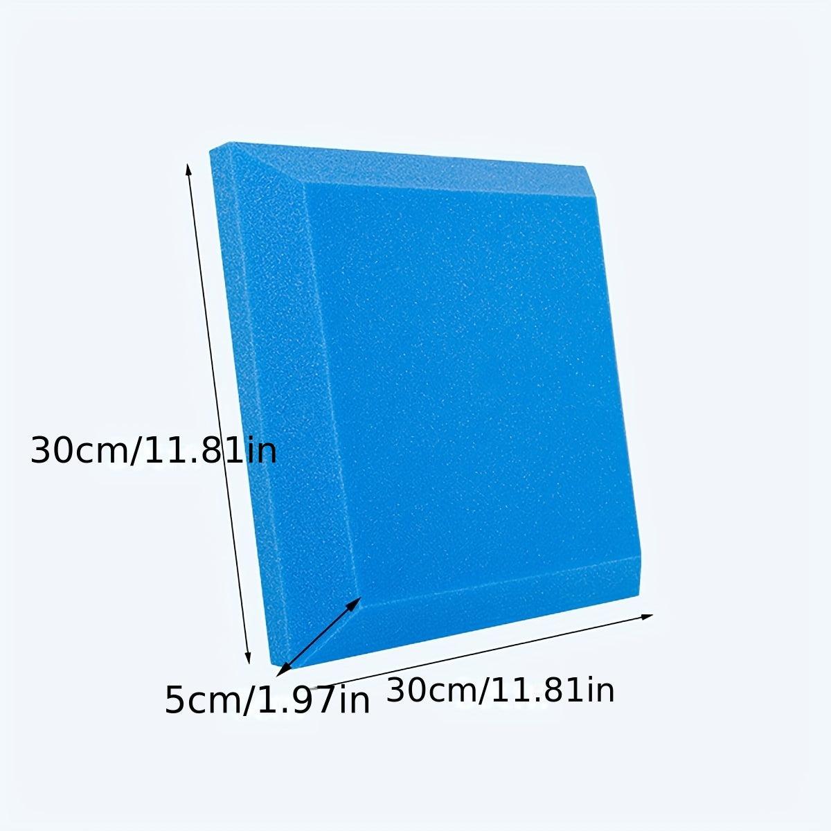 6pcs Sound Insulation Cotton 30x30x5cm Fire Retardant