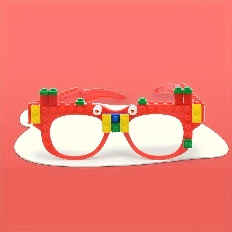 DIY Building Blocks Glasses for Kids Educational Toy