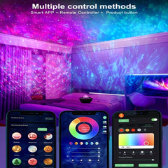 Star Projector Galaxy Night Light Remote Control Music Speaker